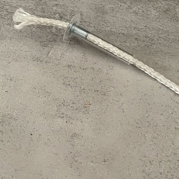 NWT Kitras Studio Art Glass Van Glow 4" Round Globe Oil Lamp Purple Green Wick - Picture 9 of 9